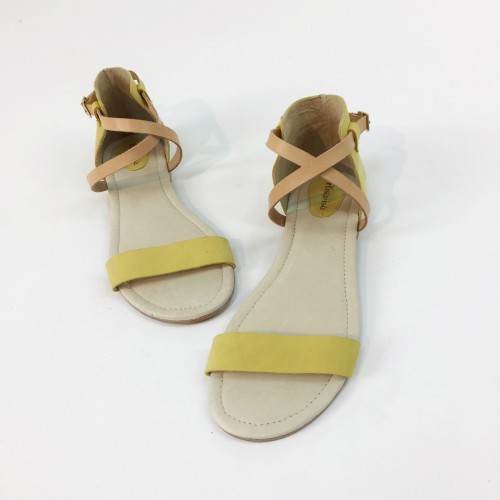 Yellow Sandals / Refreshing / Fashion Sense & Delicate / Open Toe / RS5988